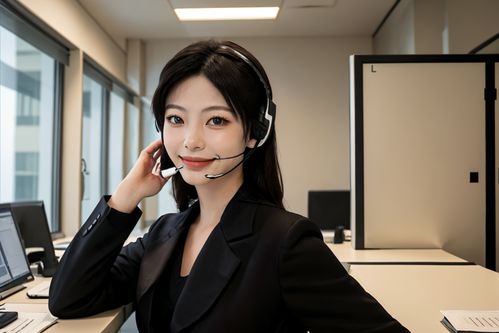 无声的温柔 服务业女性客服人物肖像摄影图背后的故事